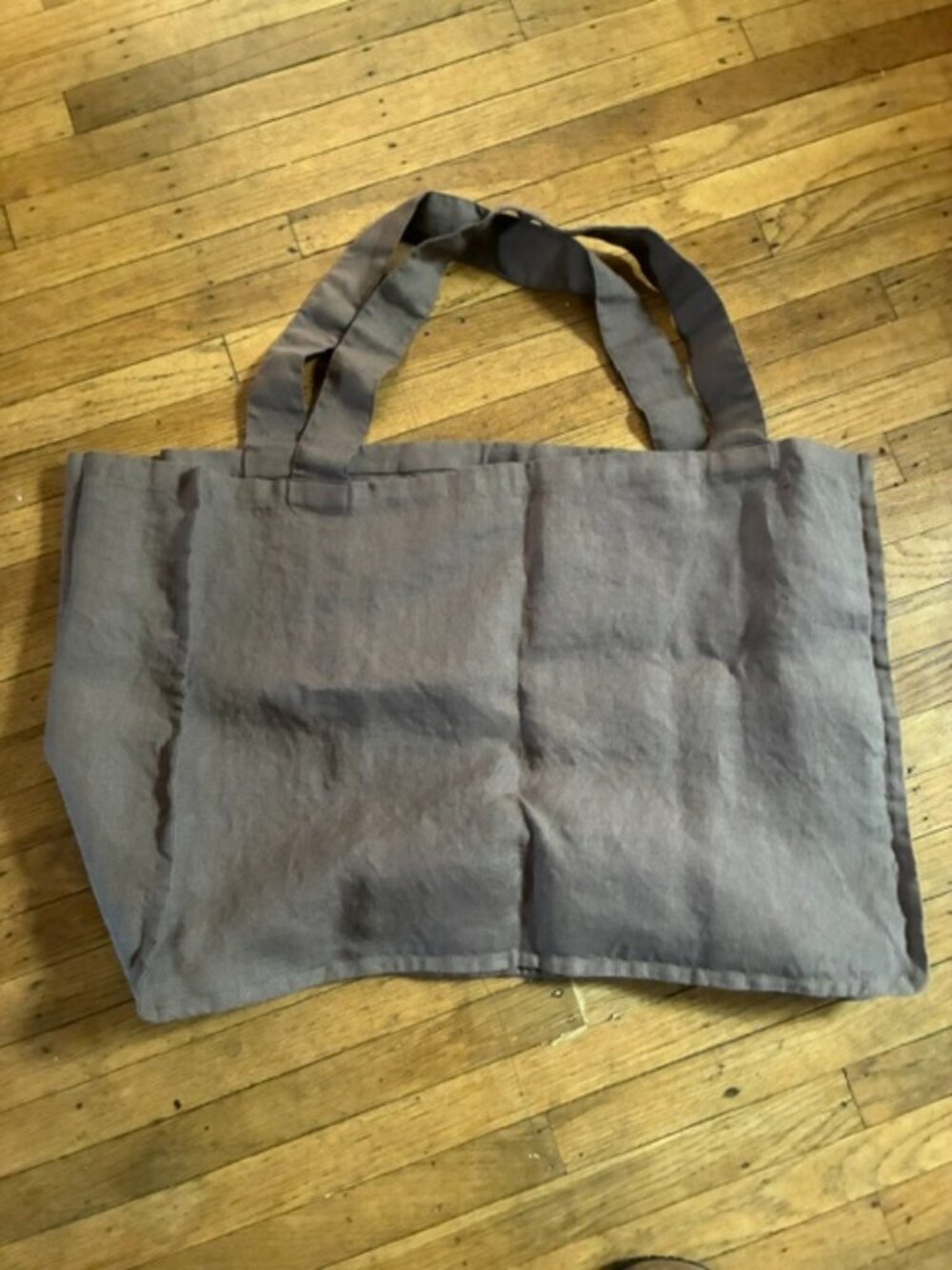 Not Perfect Linen-  Carry All Linen Tote bag
